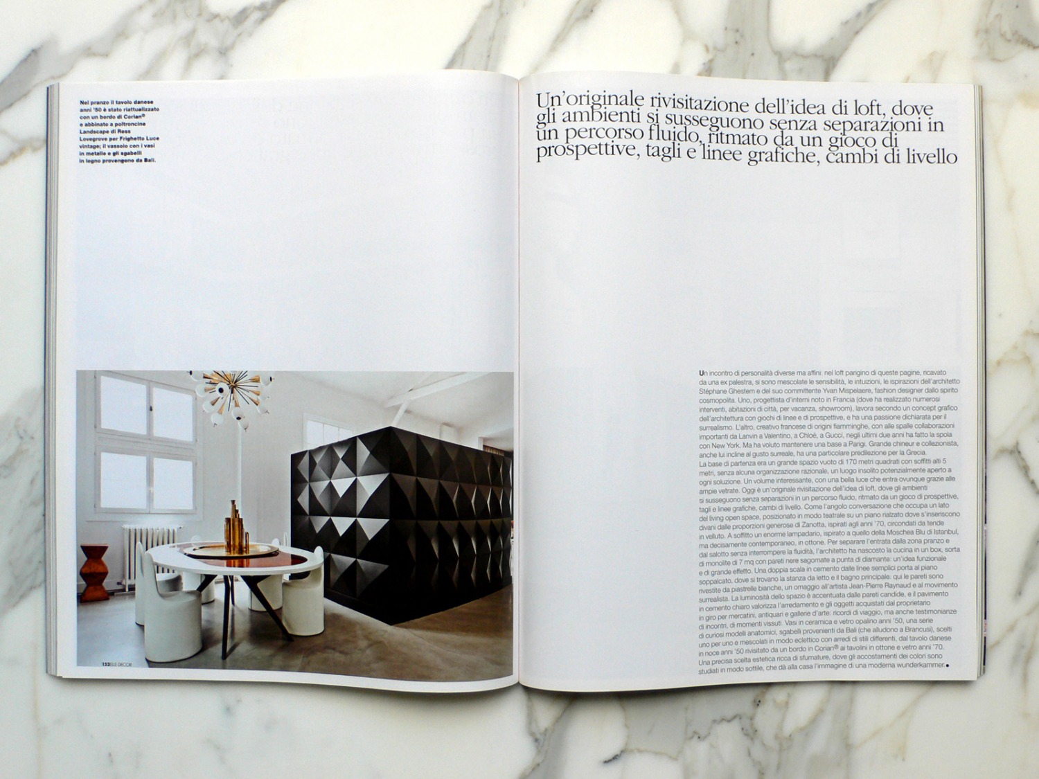 Architecture - Presse - ELLE DECOR ITALIA, Octobre 2012