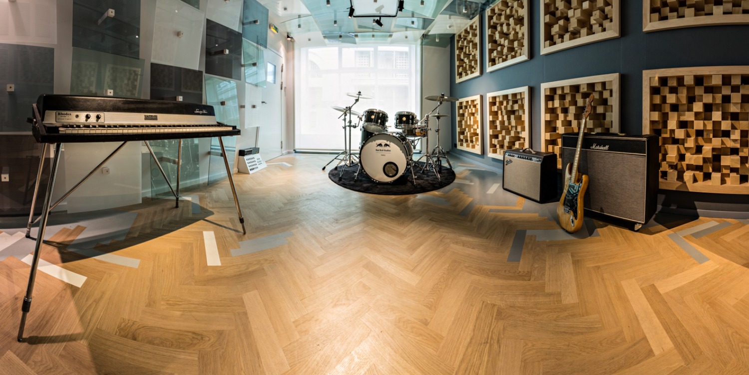 Architecture - Boutiques et Showrooms - Studio de musique REDBULL Paris