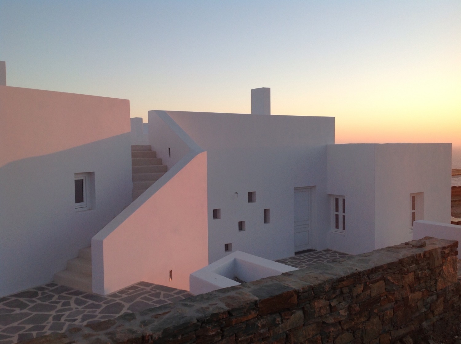 Architecture - Maison - Maisons privées. Folegandros, Grèce