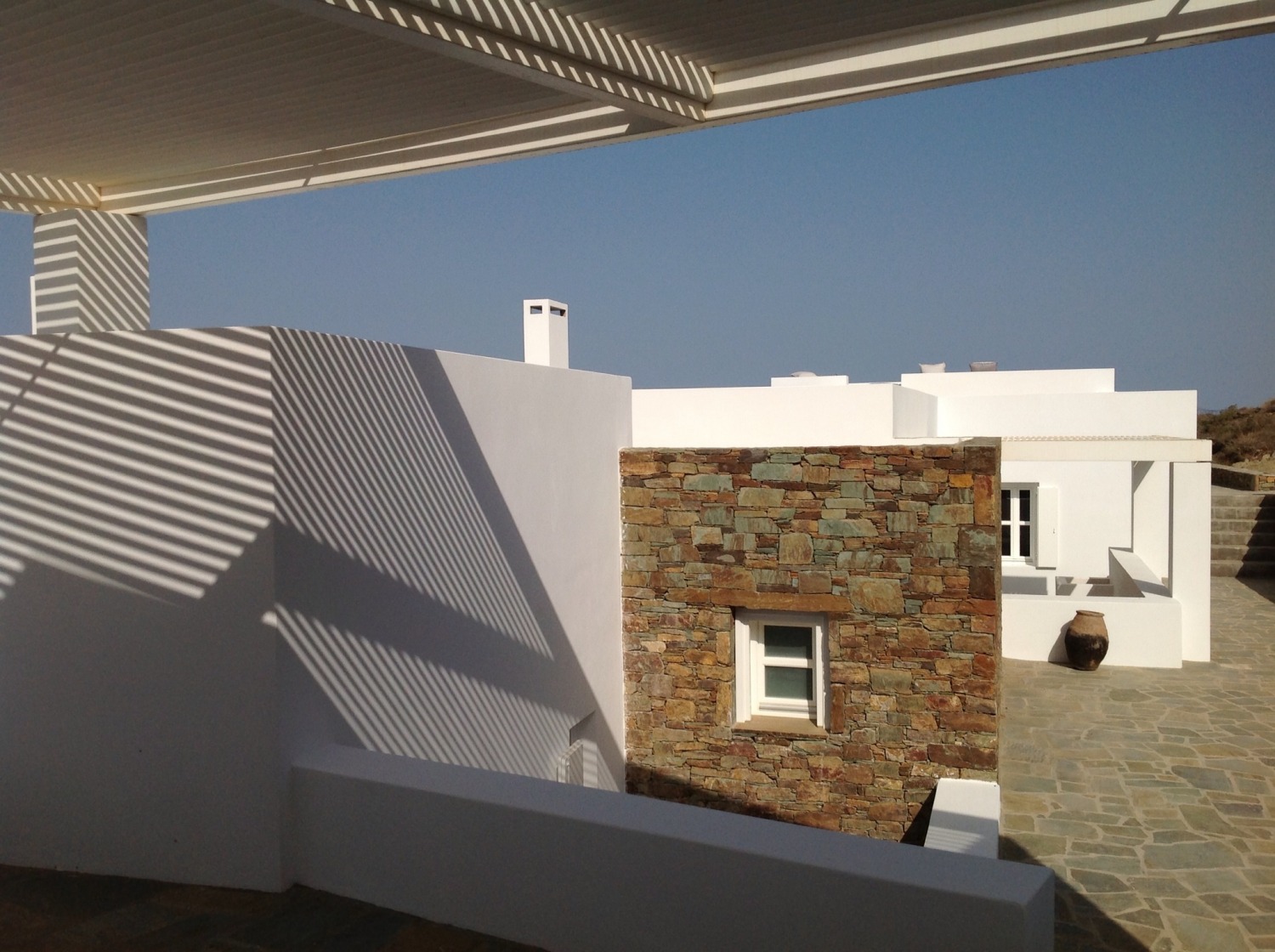 Architecture - Maison - Maisons privées. Folegandros, Grèce