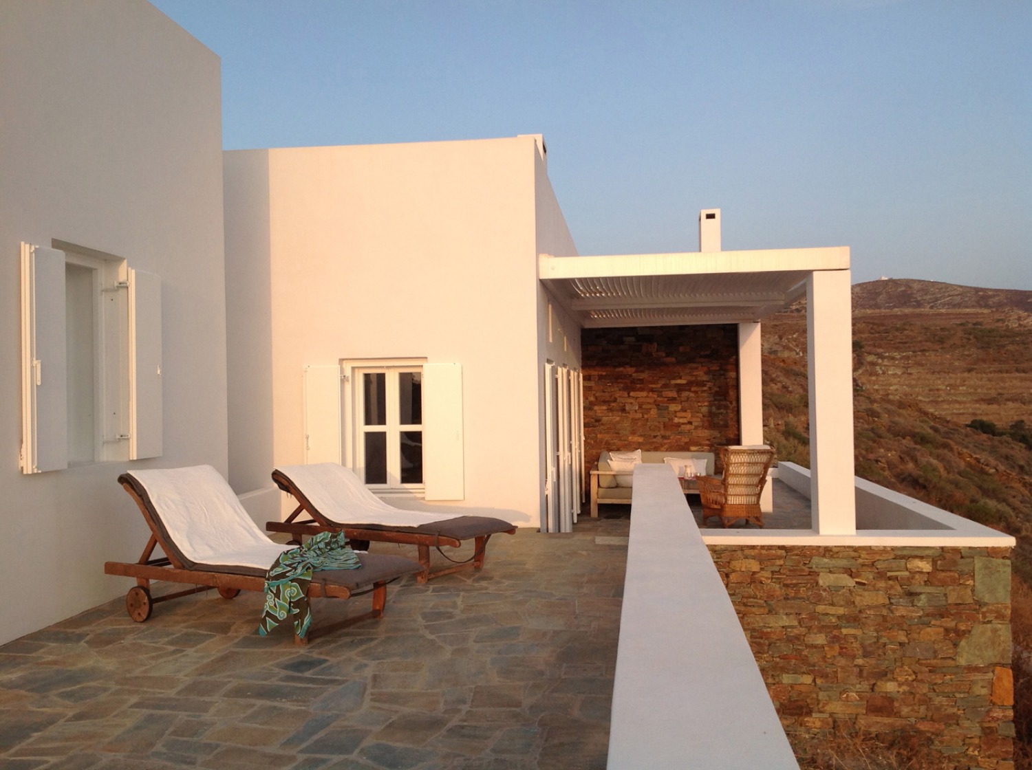 Architecture - Maison - Maisons privées. Folegandros, Grèce